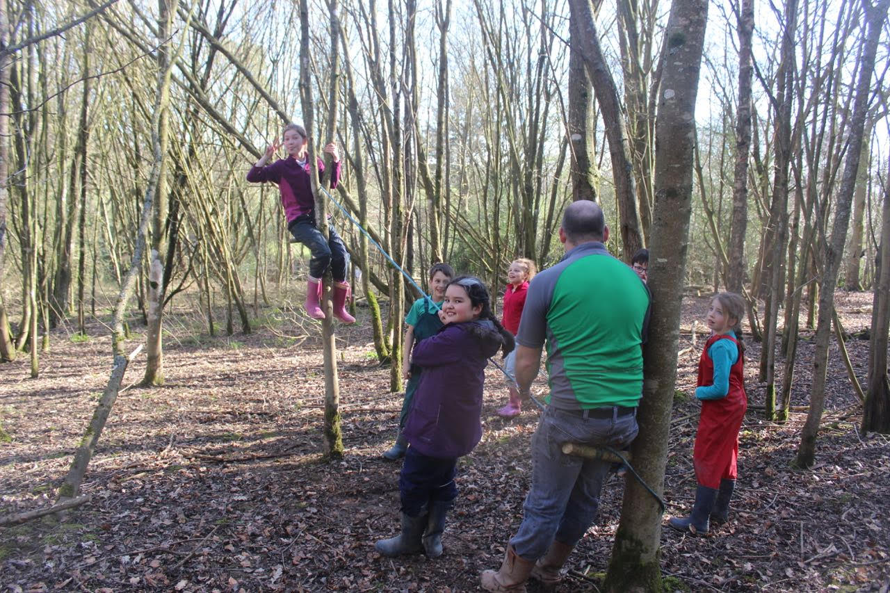 Forest School – Class 4 – Ropes (1) – Blackboys C of E Primary School